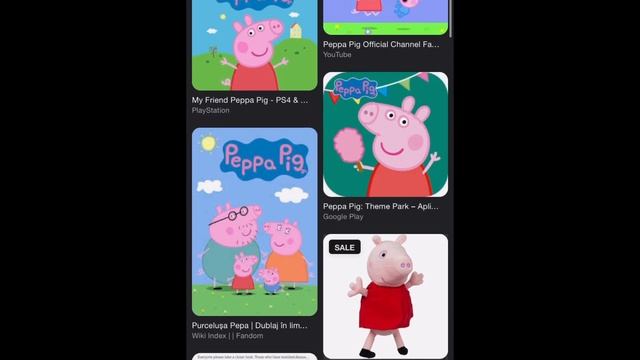 There is somthing scary in the peppa pig wallpaper 😰 смотреть онлайн