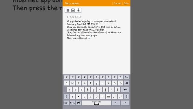 How to Root Samsung Tab 4 8.0 Without Computer смотреть онлайн