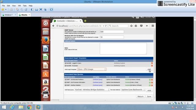 TUTORIAL MONITORING SNMP WINDOWS 7 MENGGUNAKAN CACTI смотреть онлайн