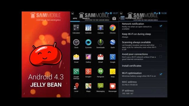 Android Jelly Bean 4.3- Leaked pics and Hidden Features смотреть онлайн
