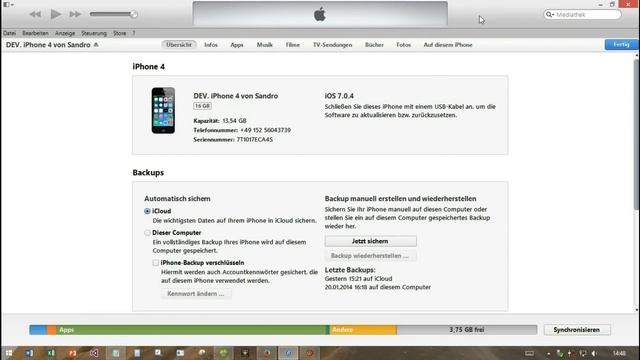 Windows: iTunes 11.1.4 Probleme lösen смотреть онлайн