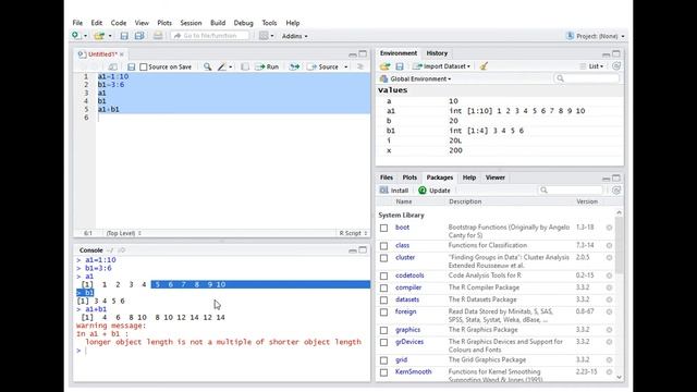 R Programming Tutorial 14 Getting Specific Items from a Vector ( हिन्दी) смотреть онлайн