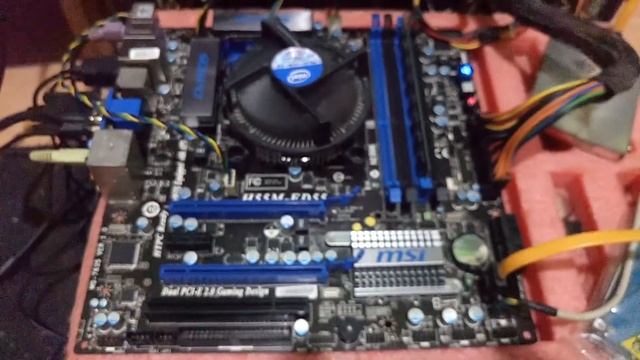 Test Motherboard MSI H55M-ED55 vs Prosesor Intel® Core™ i3-540 @3.06GHz смотреть онлайн