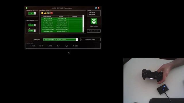 Auto-Adjusting of Axes Deadzone in the WoJ XInput Emulator смотреть онлайн