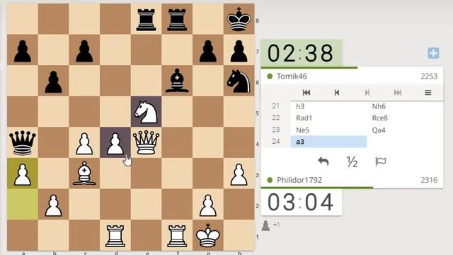 Гамбит Димера-Дума (Diemer-Duhm Gambit) смотреть онлайн