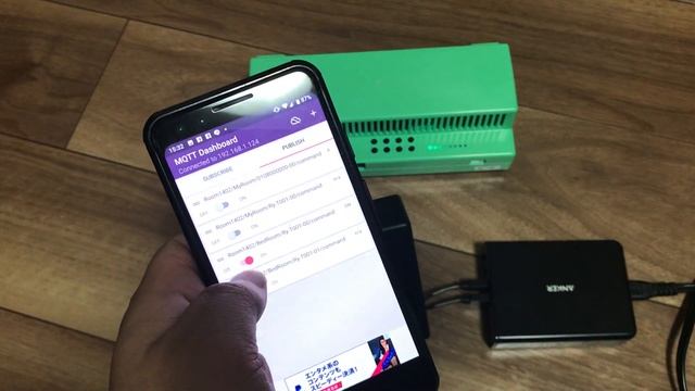AndroidアプリからMQTTメッセージを送信 смотреть онлайн