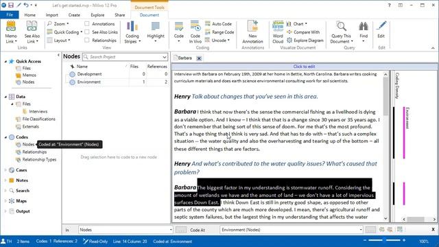 Coding in NVivo 12 (Windows) смотреть онлайн