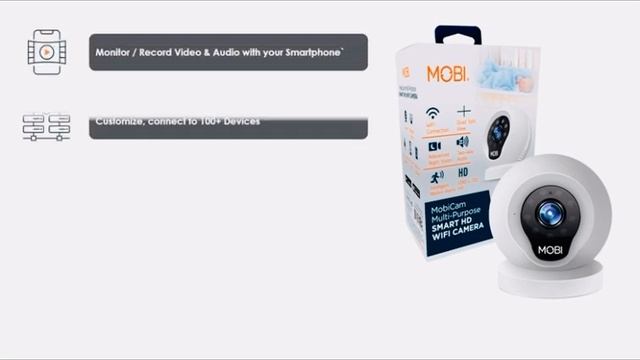 MobiCam Multi-Purpose Monitoring Smart HD WiFi Camera ✅ смотреть онлайн