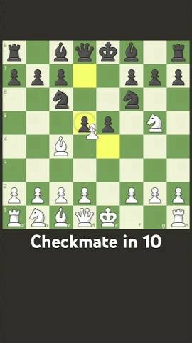 Checkmate in 10 (Fried Liver Chess Opening Trap) смотреть онлайн