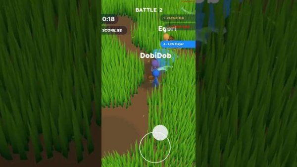 Grass.io - Gameplay Walkthrough Part 1 Tutorial Max Level (Android, iOS) #1