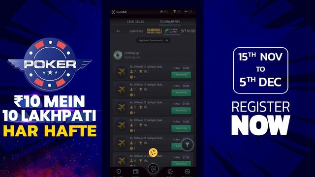 Kaise Banein ₹10 Mein Lakhpati | Register Now | BB Poker смотреть онлайн