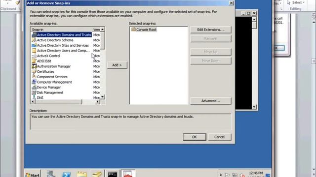 Installing the Schema Management Snap-In смотреть онлайн