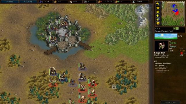 The Battle for Wesnoth Part 7: "Wasteland" смотреть онлайн