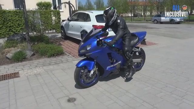 Катаемся на KAWASAKI ZX12 R по Баварии. Германия. смотреть онлайн