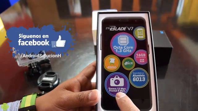 ZTE BLADE V7 Unboxing Primeras Impresiones en Español смотреть онлайн