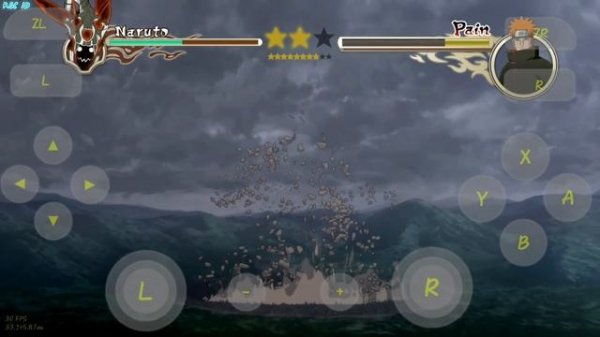 Naruto Ultimate Storm 2 Android  Offline | Naruto Sage mode VS Six Paths Pain (StoryMode)
