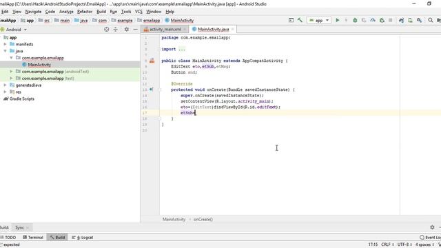 How to Send Email in Android Studio смотреть онлайн
