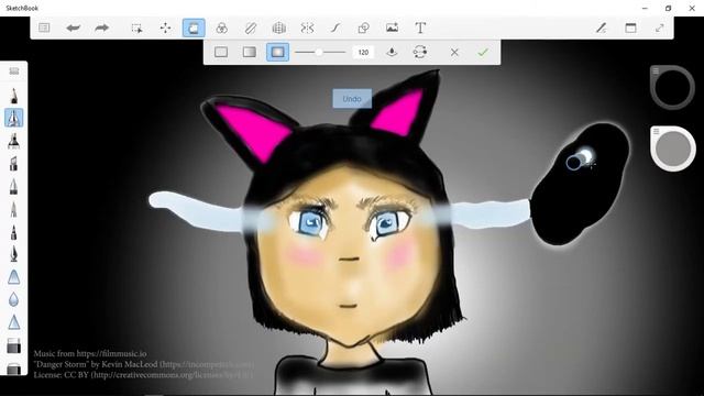 Wolf Girl | Draw With Haley | Autodesk Sketchbook | Wacom Tablet смотреть онлайн