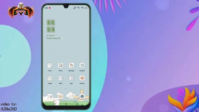 SUMMER BREEZE THEME ANDROID 10 AND 11 OPPO AND REALME смотреть онлайн