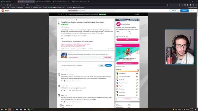 Microsoft Gaming Services... PLS LET ME PLAY Q_Q - Forza Horizon 5 смотреть онлайн