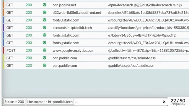Demo of HTTP Toolkit's new advanced filtering смотреть онлайн