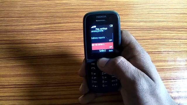 how to turn on off reply same Centre,reply same centre one of Kaise Kare Nokia 105 plus keypad phon смотреть онлайн