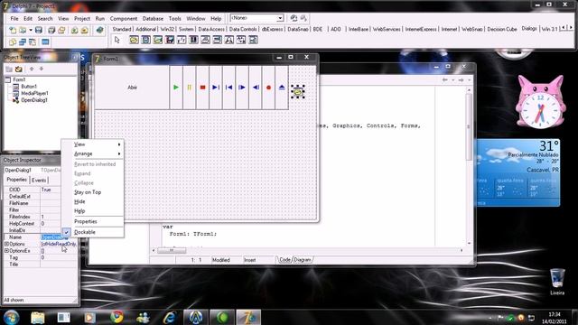 Como criar um player em delphi 7 смотреть онлайн