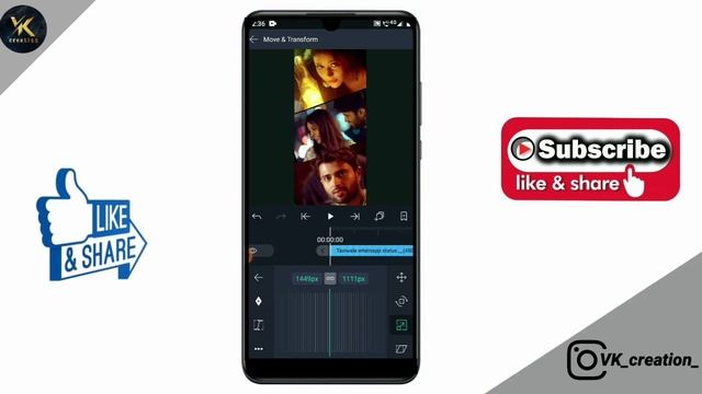 How to collage video and photo HD status | VK creation смотреть онлайн