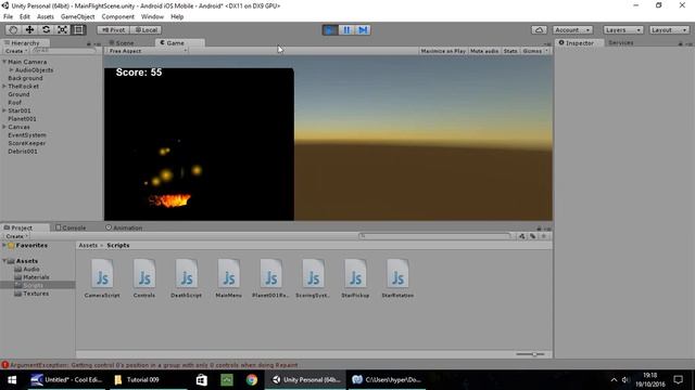 How To Make An Android / iOS Mobile Game In Unity Tutorial - Part 009 - Main Menu смотреть онлайн