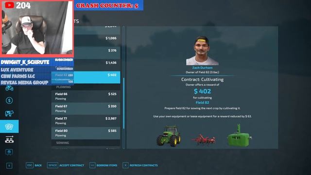 THE NEW ALL AMERICAN FARMER - LIVE Gameplay Episode 13 - Farming Simulator 22 смотреть онлайн