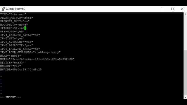 How To set A Static IP In Linux By Directly Editing The NIC configuration File (RHCSA 8, Lesson 9B смотреть онлайн