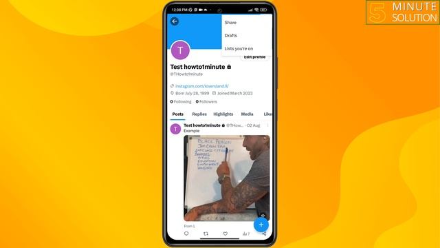 How To Get Twitter ( X ) URL Link on Android 2024 | Copy and Share Your Twitter Profile Link смотреть онлайн