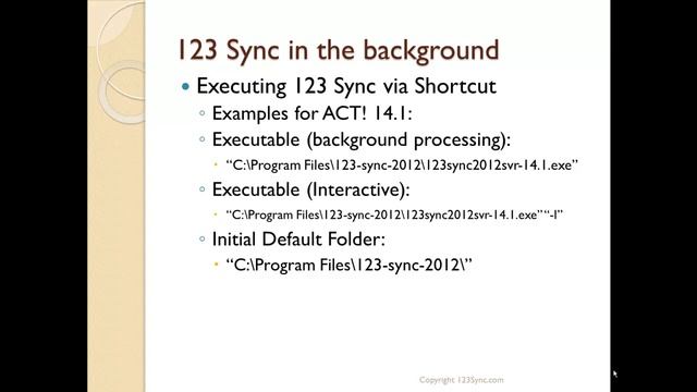 123 Sync as a shortcut, batch or Windows Task Scheduler Process смотреть онлайн