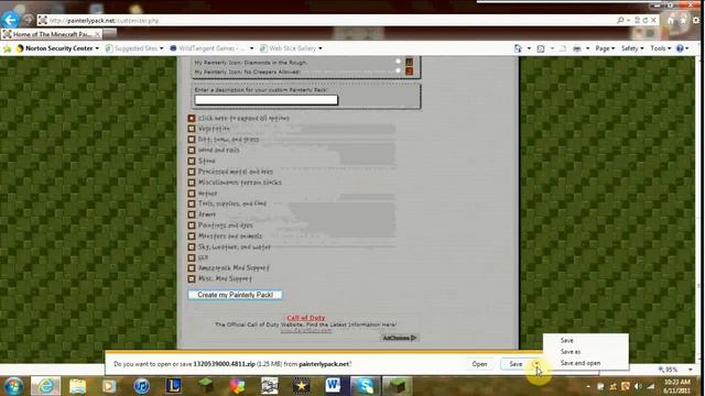 Minecraft - How To Install Painterly Pack (Windows7 and 1.8 Update) смотреть онлайн