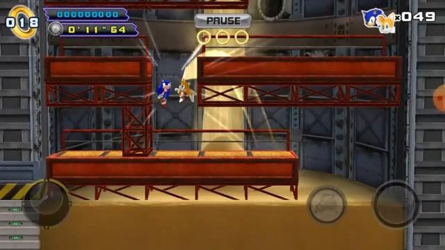 Sonic 4 episode 2 Android - Oil Desert Zone смотреть онлайн