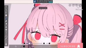 Speedpaint anime girl with ibis paint X (android ver)