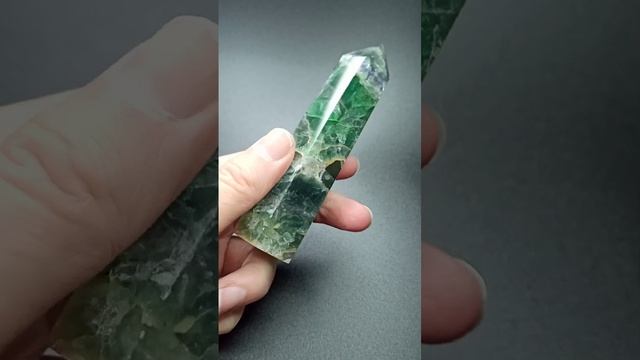 Флюорит, кристалл 100 мм смотреть онлайн