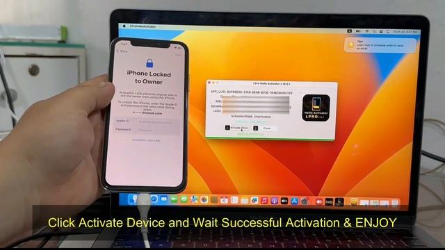 LPRO Hello Activator Bypass icloud MEID/GSM With Signal on macOS iPhones and iPads смотреть онлайн