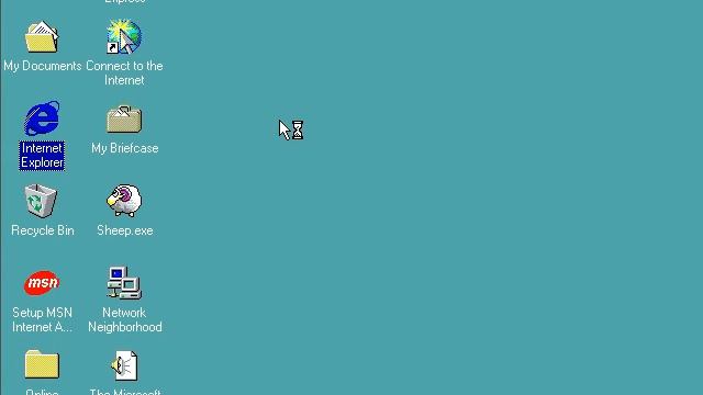 Failing to open Internet Explorer in Windows 98 смотреть онлайн