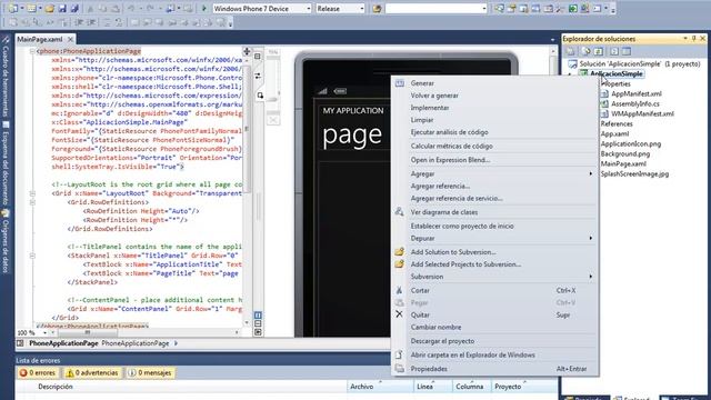 Proyectos en Silverlight para Windows Phone смотреть онлайн