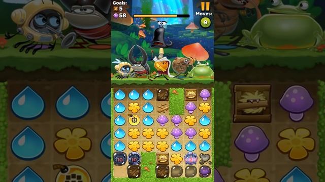 Best fiends level 495 walkthrough ios android gameplay HD смотреть онлайн