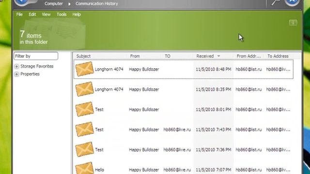 Longhorn 4074 mail and communication history смотреть онлайн