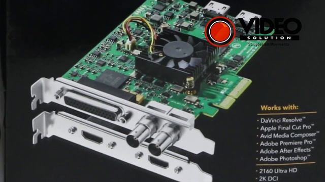 Blackmagic Design Placa de Captura e Reprodução Decklink Studio 4K смотреть онлайн