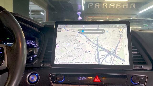 Магнитола Parafar на Android для установки в рамку PFUnit13UHDproMAX смотреть онлайн