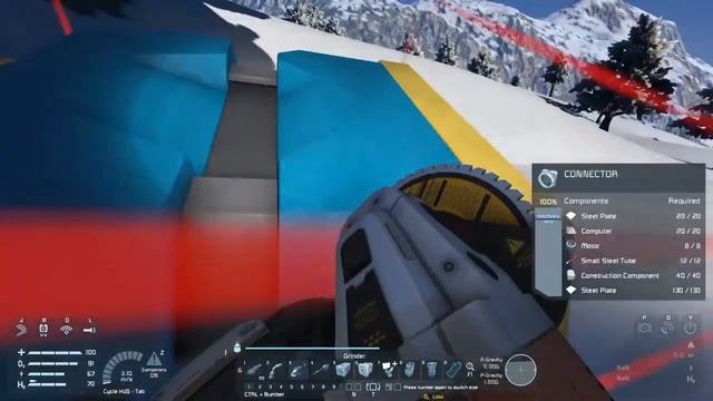 RANDOM GUY??!! Space Engineers Survival Episode 3 смотреть онлайн