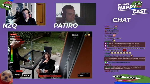 Patiro's Happy Cast ft.Nzq123 |#1 |SLOTY NA TWITCH, IRL NA TWITCH, STAN LIGI NA TWITCHU I WIĘCEJ. смотреть онлайн