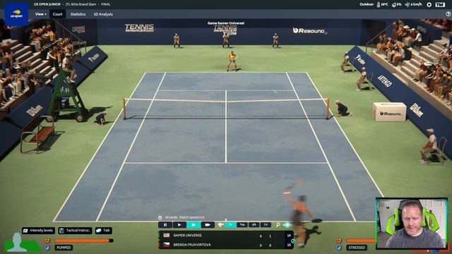 Tennis Manager - Ep 7 - US Open Jr смотреть онлайн