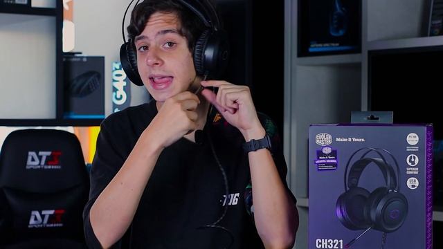 CH321 Headset Gamer da Cooler Master é bom?? (FAST REVIEW PT-BR) смотреть онлайн