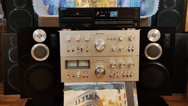 CD плеер Sony CDP-337ESD vs Trio KA-7300D vs Technics SB-6 смотреть онлайн