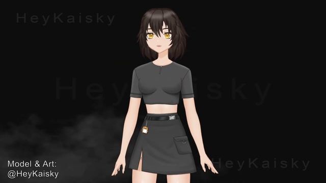 Sky - Live2D Showcase | VTuber Model Rig | VTube Studio